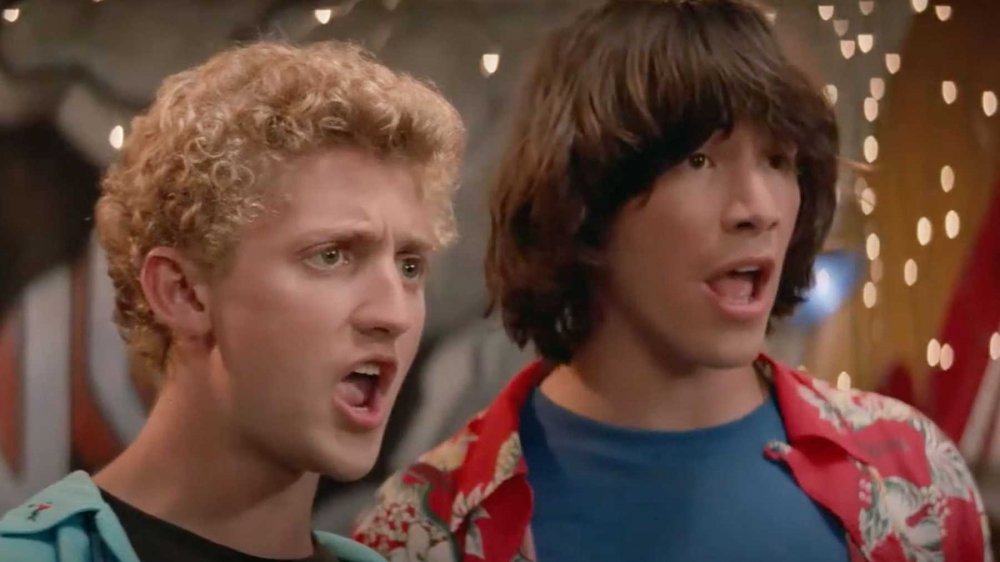 Alex Winter and Keanu Reeves in Bill & Ted's Excellent Adventure 