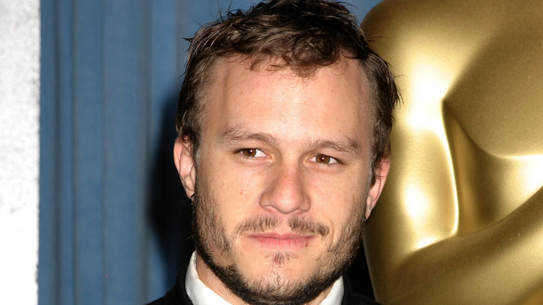 Heath Ledger at awards show