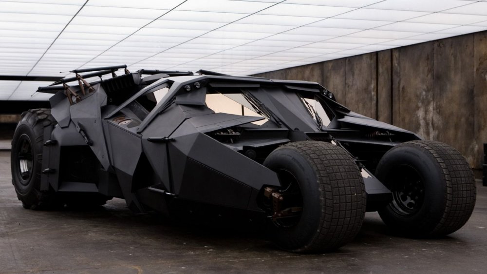 The "Tumbler" Batmobile as seen in the Dark Knight trilogy