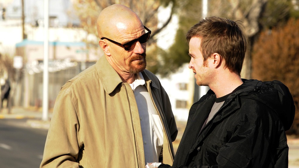 Jesse Pinkman and Walter White in Breaking Bad