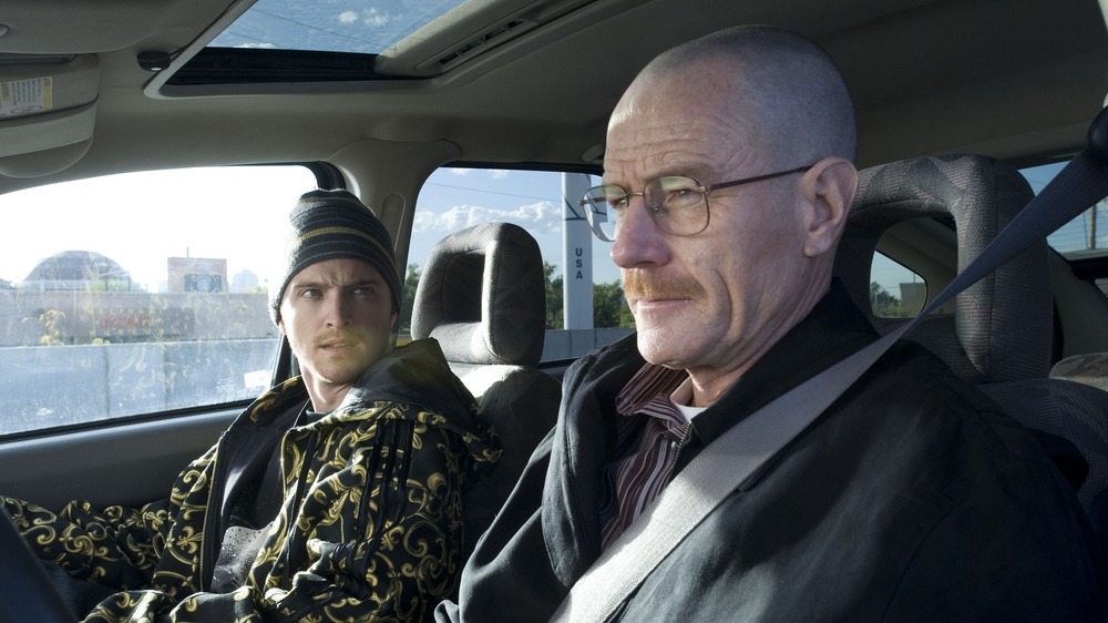 Jesse Pinkman and Walter White in Breaking Bad