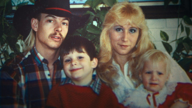 Joe Exotic and Kimberly with kids