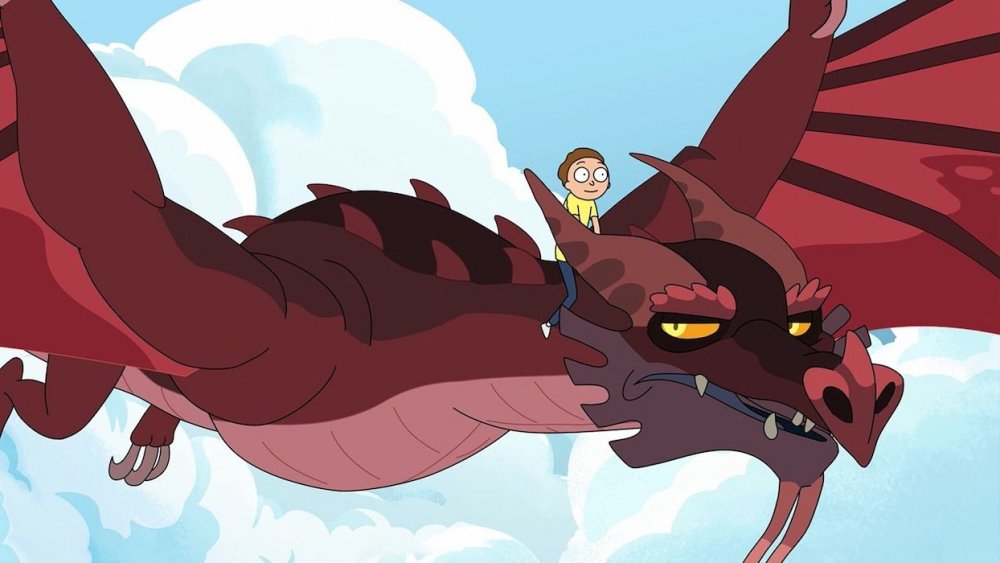 Morty and his dragon