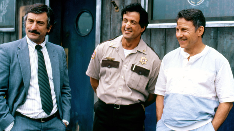 De Niro, Stallone, and Keitel smiling