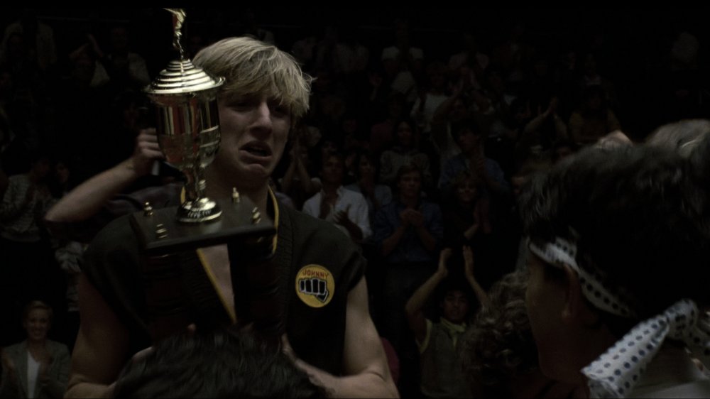 William Zabka as Johnny Lawrence in The Karate Kid