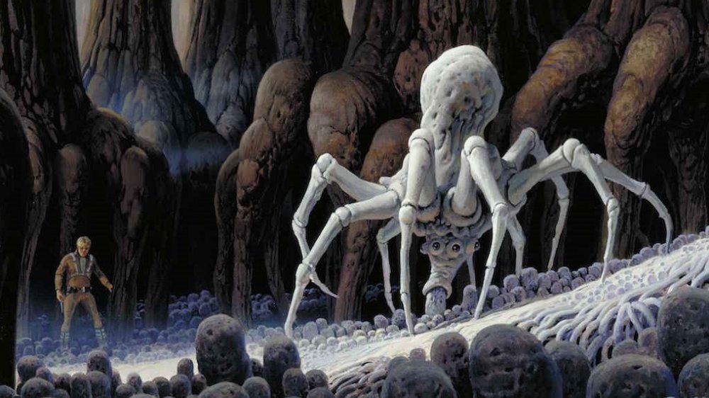 Ralph McQuarrie's concept art for the krykna