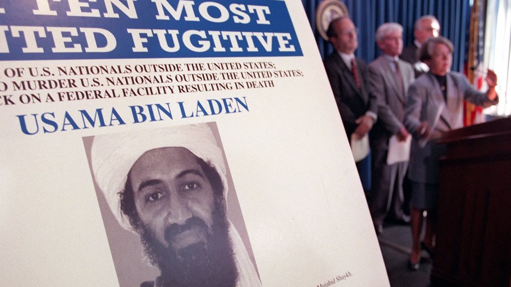 Osama bin Laden wanted poster