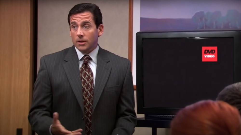 Michael Scott running a meeting