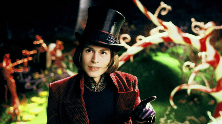 Depp played a unique Willy Wonka