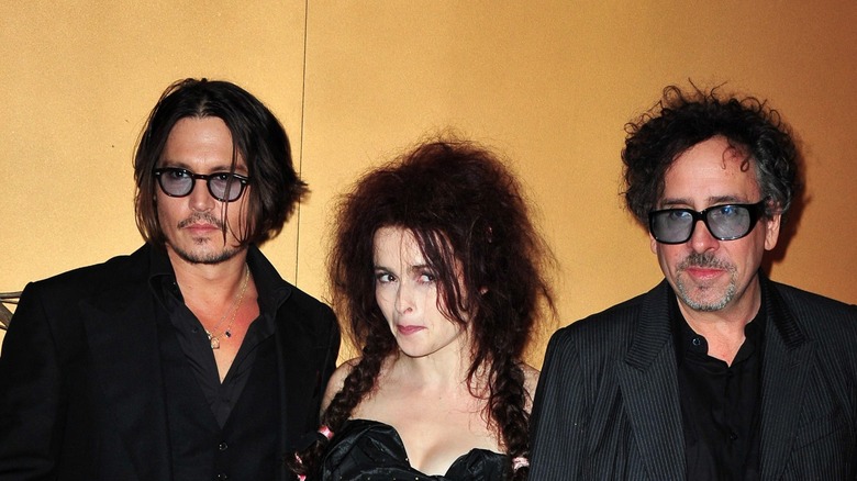 Burton got Depp in his split with Bonham Carter