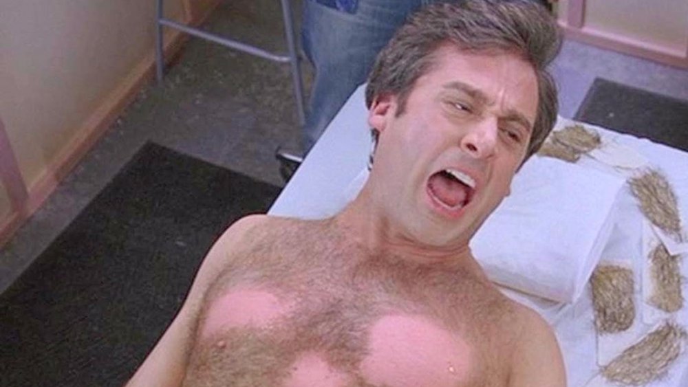 Steve Carell as Andy in The 40-Year-Old Virgin