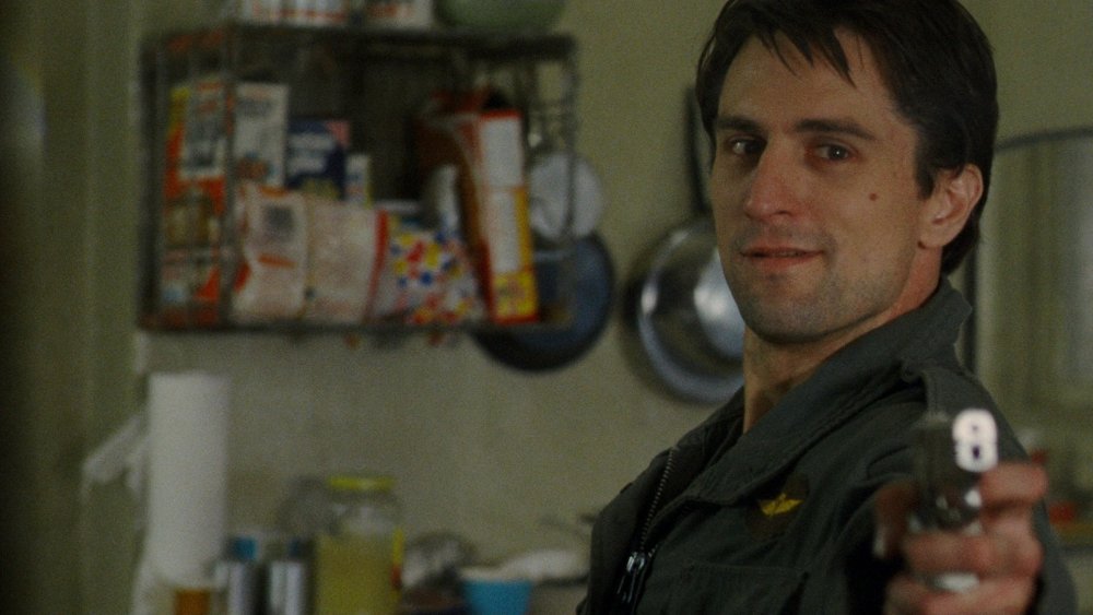 Robert De Niro as Travis Bickle in Taxi Driver