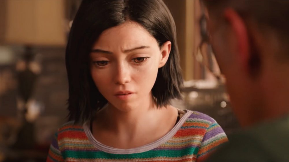 Rosa Salazar as Alita in Alita: Battle Angel