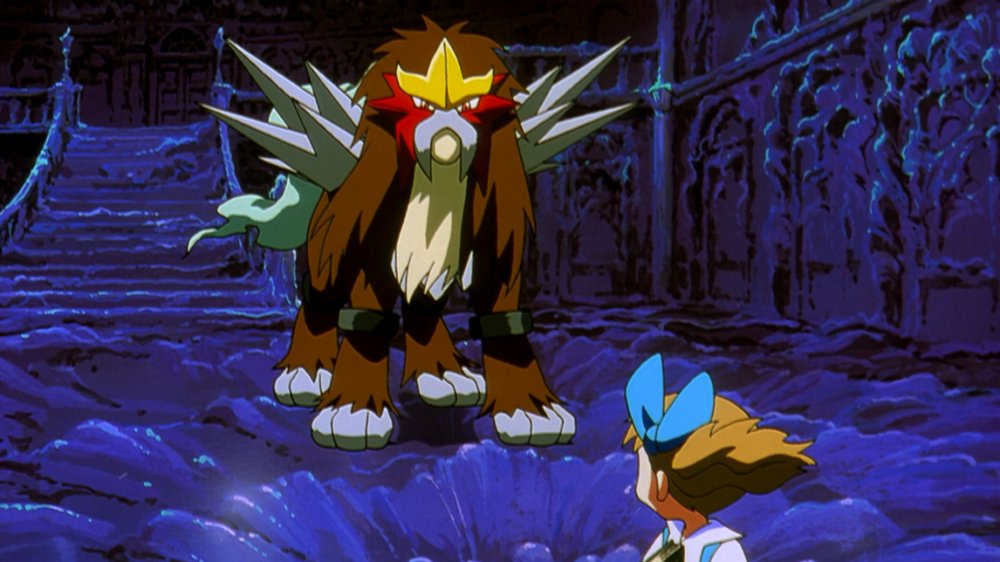 Entei in Pokemon Movie 3: Spell of the Unown