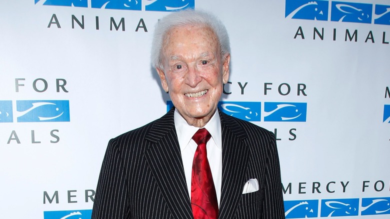 Bob Barker posing at event