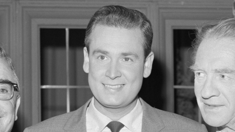 Young Bob Barker smiling 