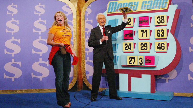 Bob Barker playing the Money Game