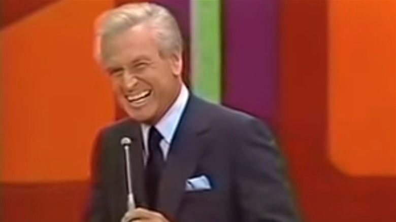 Bob Barker debuting his gray hair