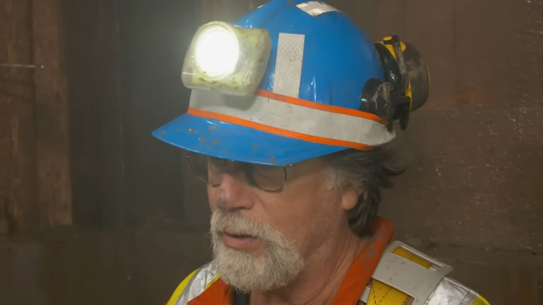 Rick Lagina in hard hat