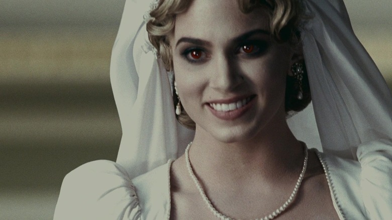 Nikki Reed as Rosalie Hale in a wedding dress