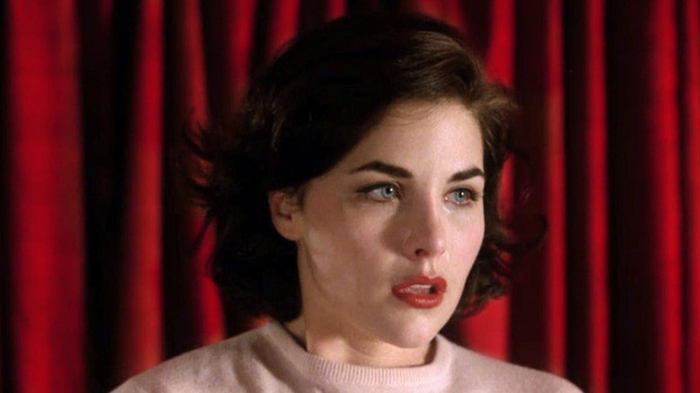 Audrey Horne is upset Twin Peaks