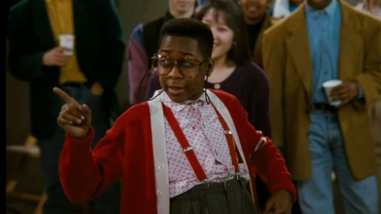 Steve Urkel pointing