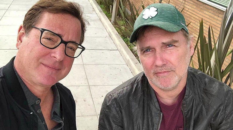 Norm MacDonald Bob Saget selfie