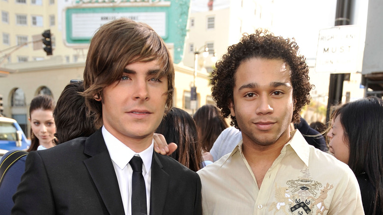 Zac Efron and Corbin Bleu