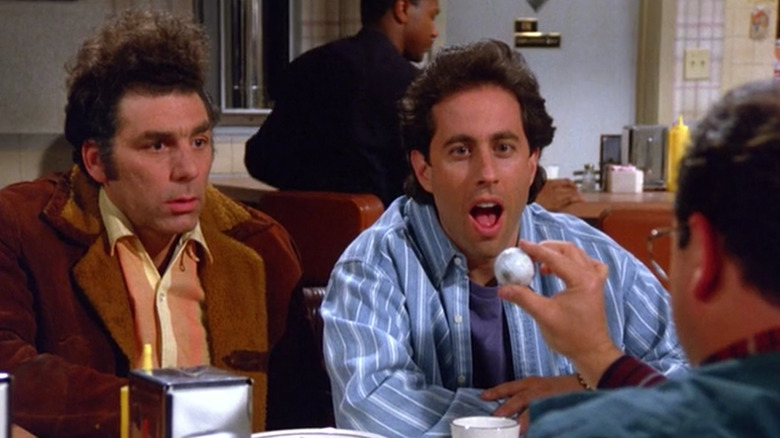 Jerry Seinfeld shocked at golf ball