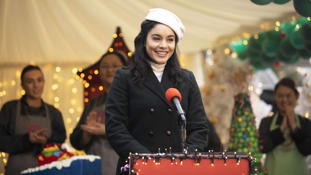 Vanessa Hudgens plays a baker and a princess in The Princess Switch