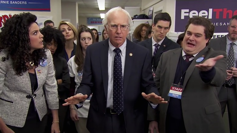 Larry David as Bernie Sanders