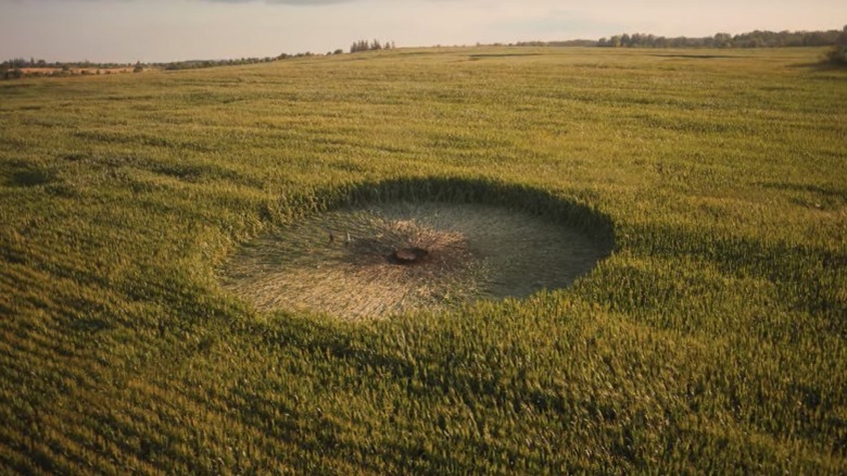 The expansive cornfield in The Umbrella Academy