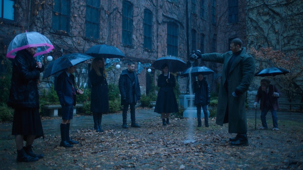 The cast of The Umbrella Academy