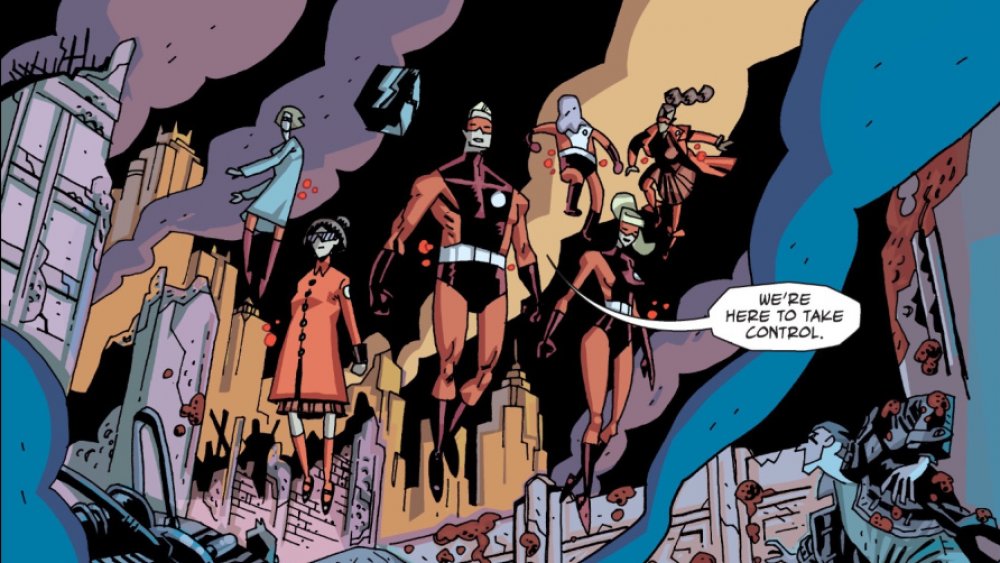 The Sparrow Academy's full introduction in The Umbrella Academy: Hotel Oblivion