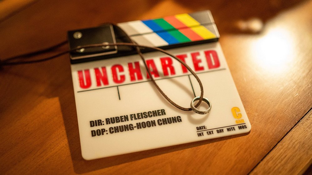 Uncharted film slate 