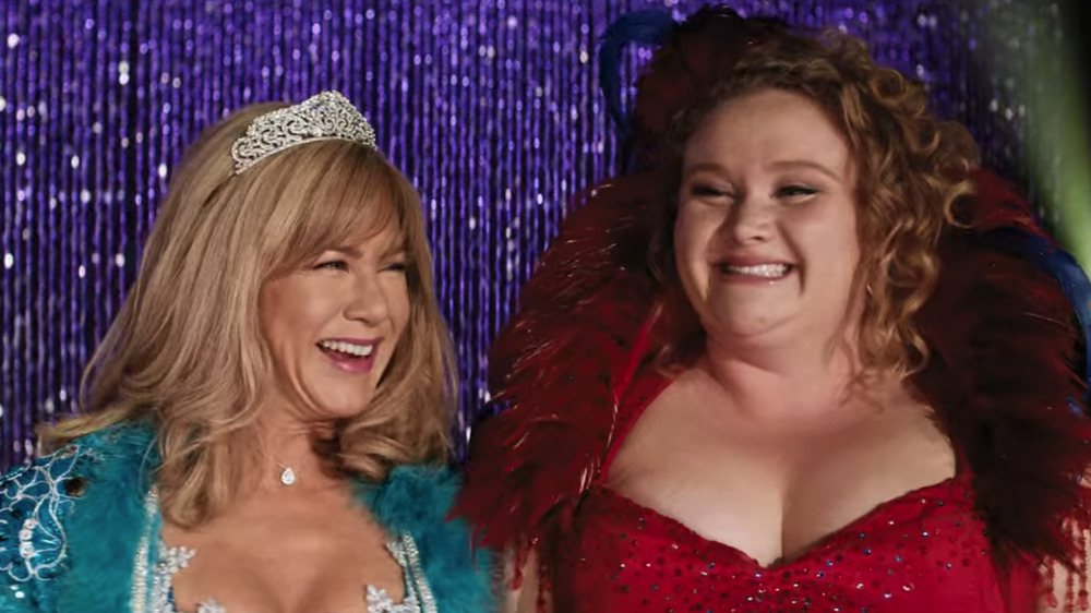 Jennifer Aniston and Danielle Macdonald in Dumplin'