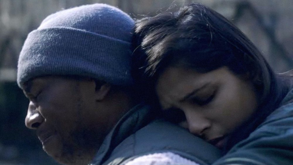 Freida Pinto and Leslie Odom Jr. in Only