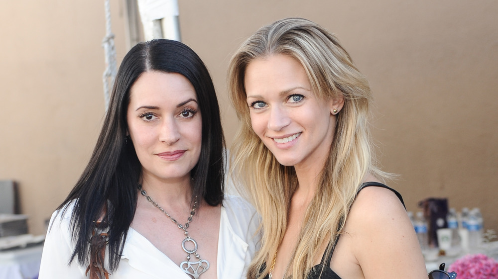 Paget Brewster and AJ Cook together