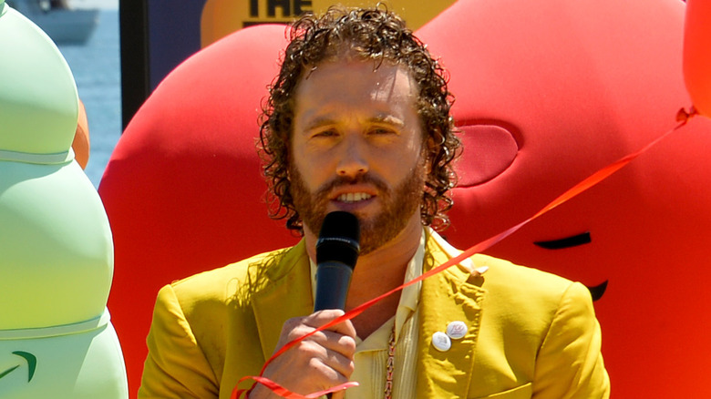 T.J. Miller mircrophone