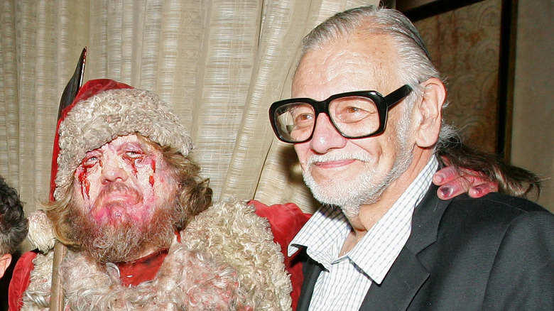 George A Romero and Santa