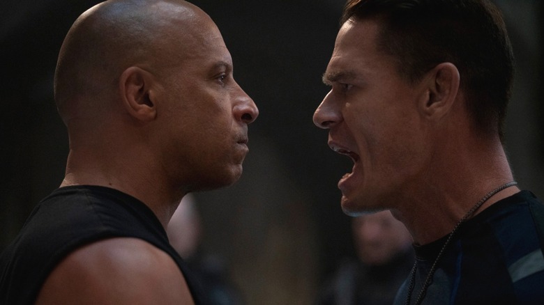 Vin Diesel and John Cena in F9