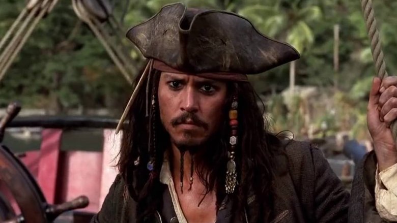 Johnny Depp in Pirates of the Caribbean