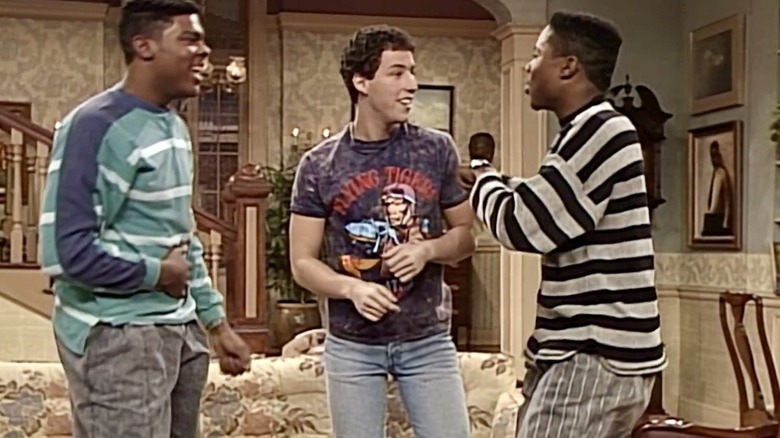 Theo Huxtable and friends