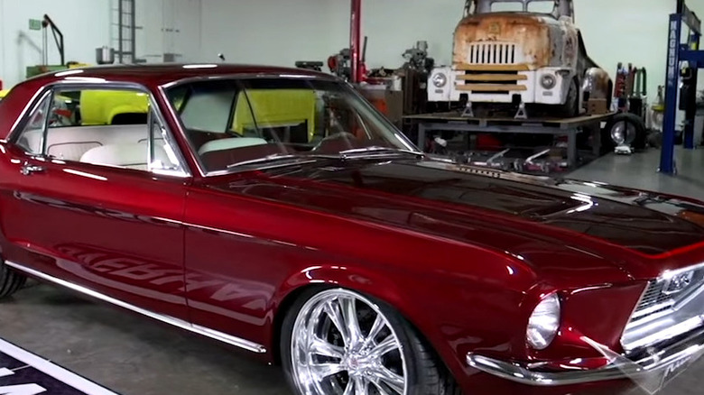 Amber Heard's '68 Mustang 