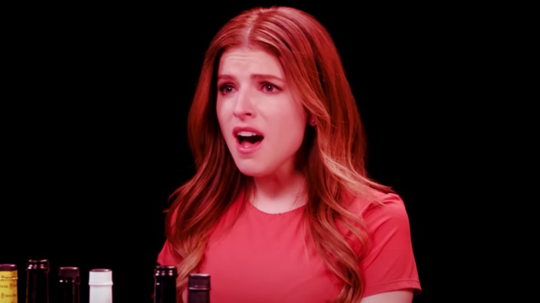 Anna Kendrick opens her mouth