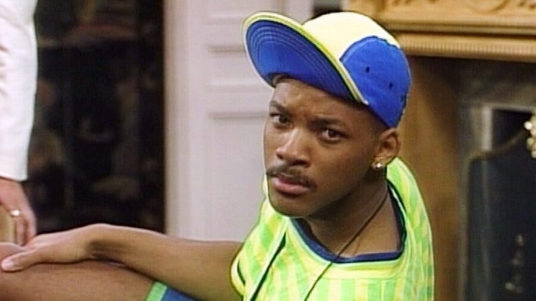 Will looks worried in Fresh Prince