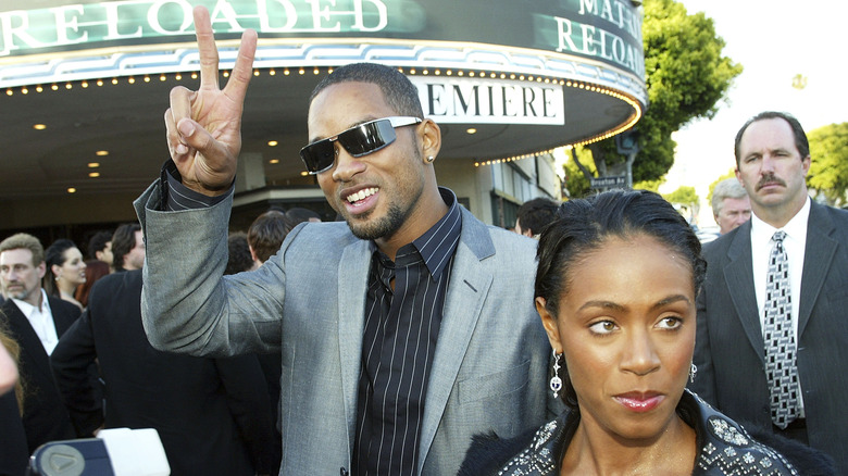 Will Smith at Matrix Reloaded premiere 