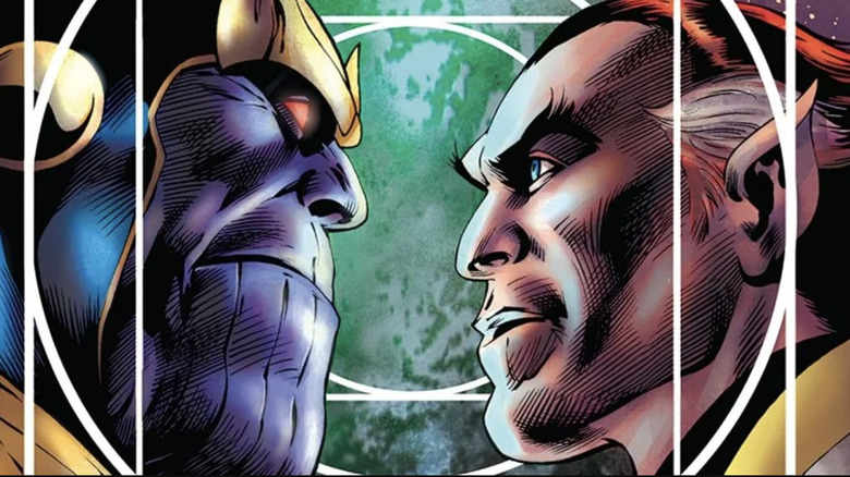 Eros and Thanos face to face