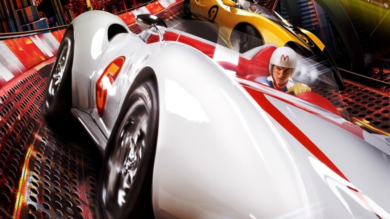 A high-speed moment from the 2008 film Speed Racer