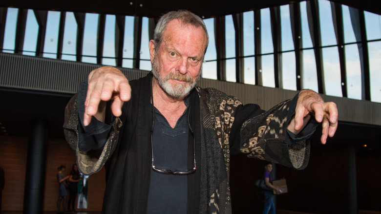 Terry Gilliam acting strange 